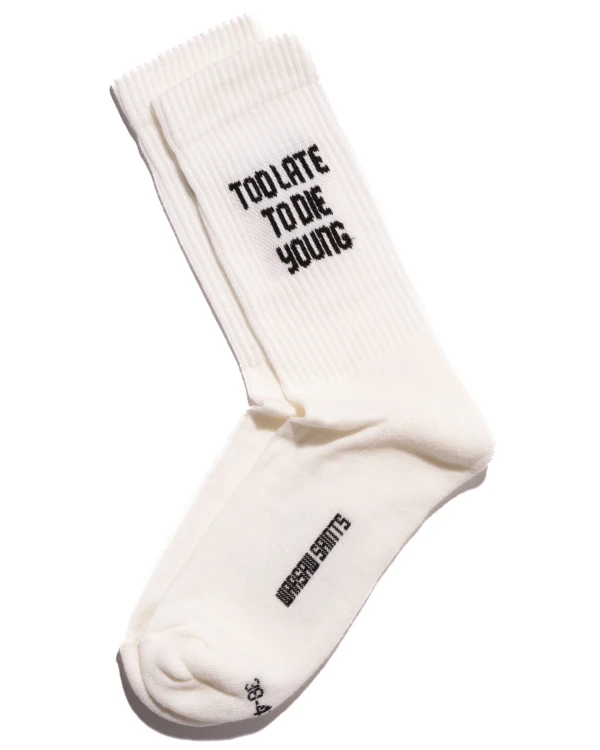 To late to die young socks.jpg