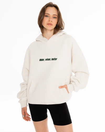 Hoodie Older, wiser, hotter