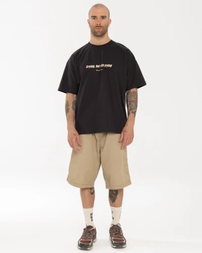 T-shirt Crying, but still trying